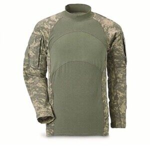 Massif Tactical Military Combat ACU Camo Flame Resistant Army Pullover Size M